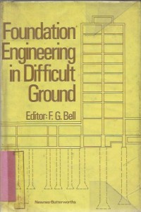 Image of FOUNDATION ENGINEERING IN DIFFICULT GROUND