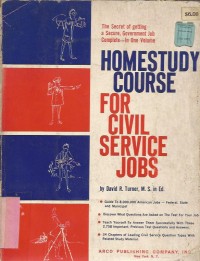 HOMESTUDY COURSE FOR CIVIL SERVICE JOBS