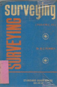 SURVEYING VOLUME  III