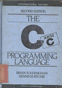 Image of THE C PROGRAMMING LANGUAGE INTERNATIONAL EDITION