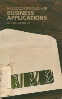 Image of MICROCOMPUTER FOR BUSINESS APPLICATION