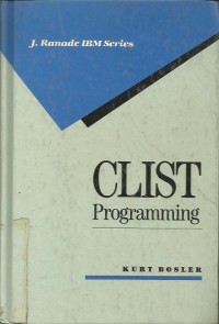 Image of CLIST PROGRAMMING