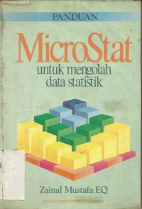 Image of PANDUAN MICROSTAT UNTUK MENGOLAH DATA STATISTIK