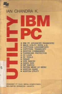 Image of UTILITY IBM PC