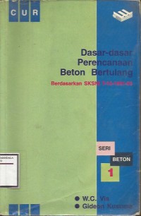 Image of Dasar - Dasar perencanaan beton bertulang