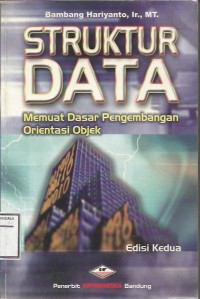 Image of STRUKTUR DATA MEMUAT DASAR PENGEMBANGAN ORIENTASI OBJEK ED 2