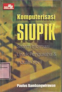 Image of Komputerisasi SIUPIK