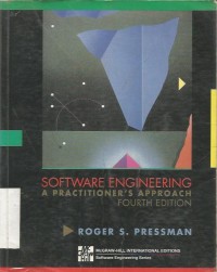 Image of SOFWARE ENGINEERING A PRACTIONER'S APPROACH FOUR EDITION