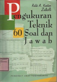 Image of Pengukuran Teknik 60 soal dan jawab