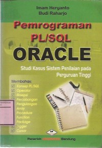 Image of Pemrograman PL/SQL ORACLE