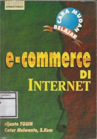 Image of Cara Mudah Belajar E-COMMERCE DI INTERNET