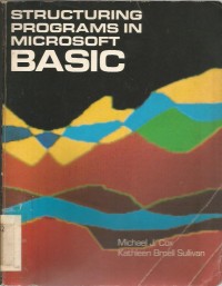 Image of STRUCTURING PROGRAMS IN MICROSOFT BASIC
