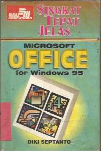 Image of MICROSOFT OFFICE FOR WINDOWS 95