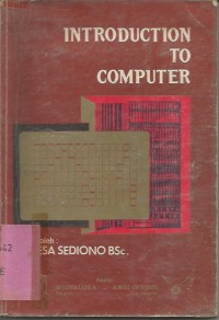 Image of INTRODUCTION TO COMPUTER