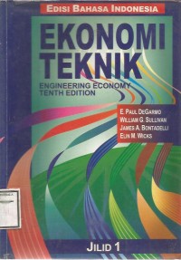 EKONOMI TEKNIK JILID I