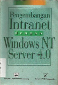 Pengembangan Intranet dengan Windows NT Server 4.0