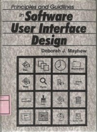 Principles and Guidlines in Software User Interface Design