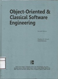OBJECT ORIENTED & CLASSICAL SOFTWARW ENGINEERING