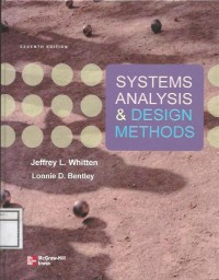 SYSTEMS ANALYSIS & DESIGN METHODS SEVENTH EDITION
