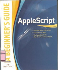 A BEGINNER GUIDE APPLE SCRIPT