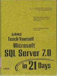 Sams Teach Yourself Microsoft SQL Server 7.0 in 21 Days