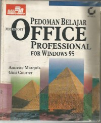 Image of PEDOMAN BELAJAR MICROSOFT OFFICE PROFESIONAL FOR WINDOWS 95