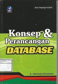 Image of KONSEP & PERANCANGAN DATABASE