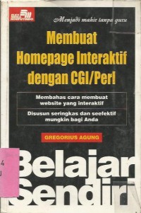 Membuat homepage Interaktif dengan CGI/Perl