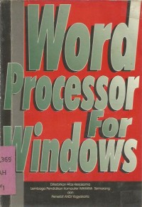 Word Processor for windows