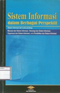SISTEM INFORMASI dalam berbagai Perspektif