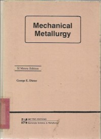 MECHANICAL METALLURGY