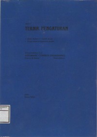 Image of TEKNIK PENGATURAN JILID 1