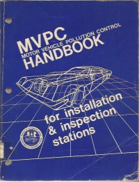 MVPC Motor Vehicle Pollution Control Handbook