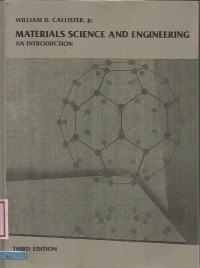 MATERIAL SCIENCE AND ENGINEERING AN INTRODUCTION third edition