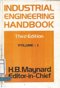 Industrial Engineering Handbook