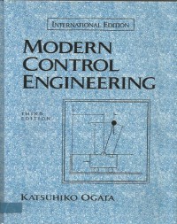 MODERN CONTROL ENGINEERING Third Edition