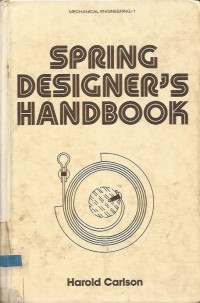 SPRING DESIGNER'S HANDBOOK