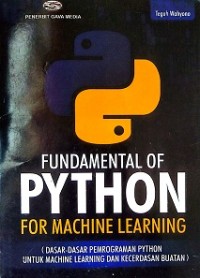 FUNDAMENTAL OF PYTHON FOR MACHINE LEARNING